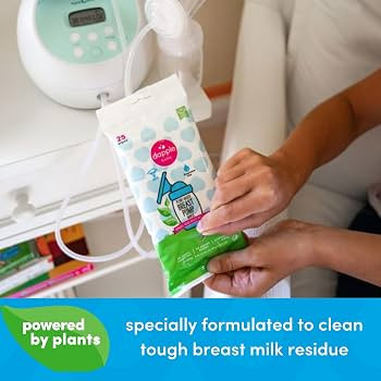 Dapple Baby Breast Pump Wipes - (3 Pack) 25 Count - Fragrance-Free, Plant-Powered & Hypoallergeni... | Amazon (US)