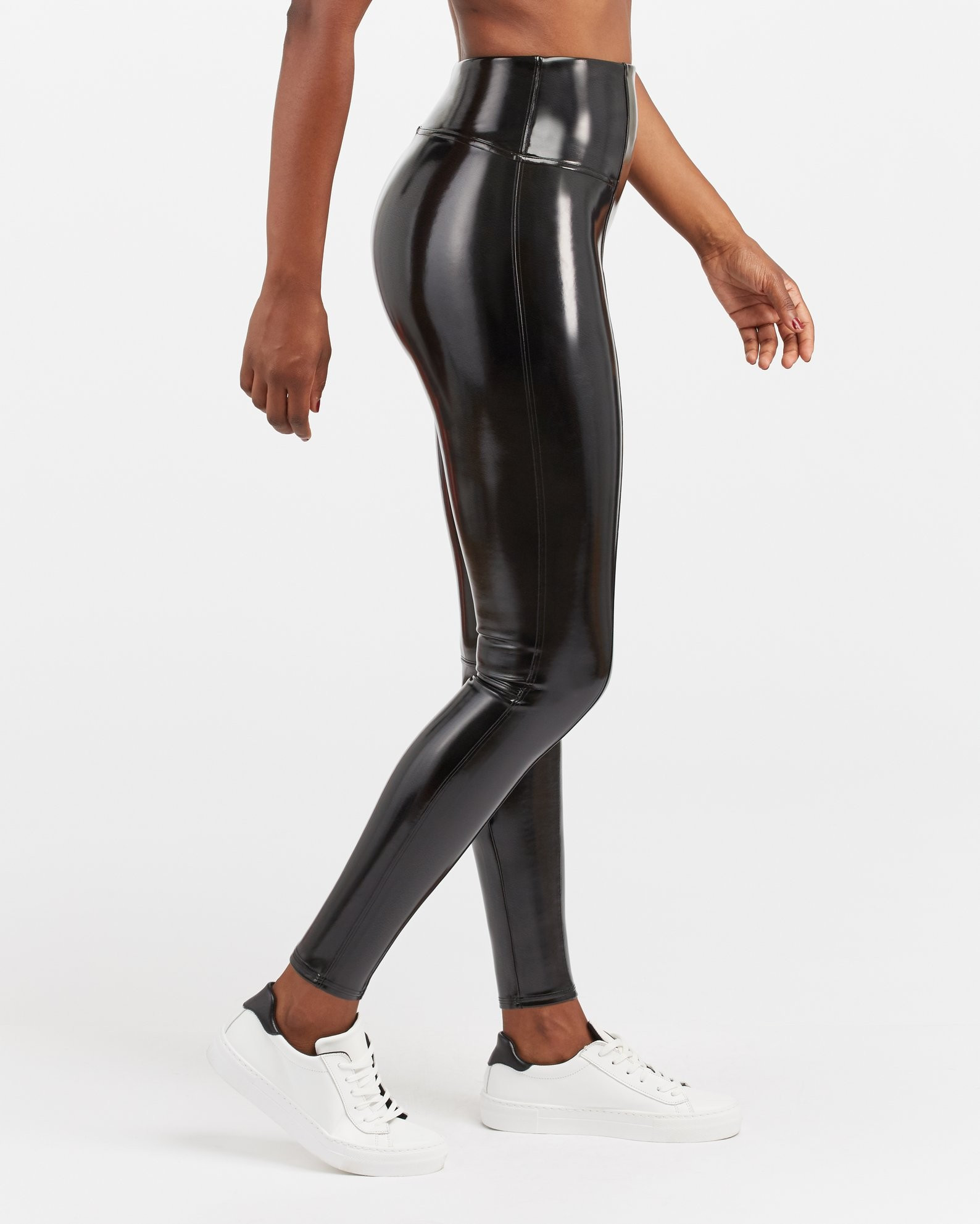Faux Patent Leather Leggings | Spanx