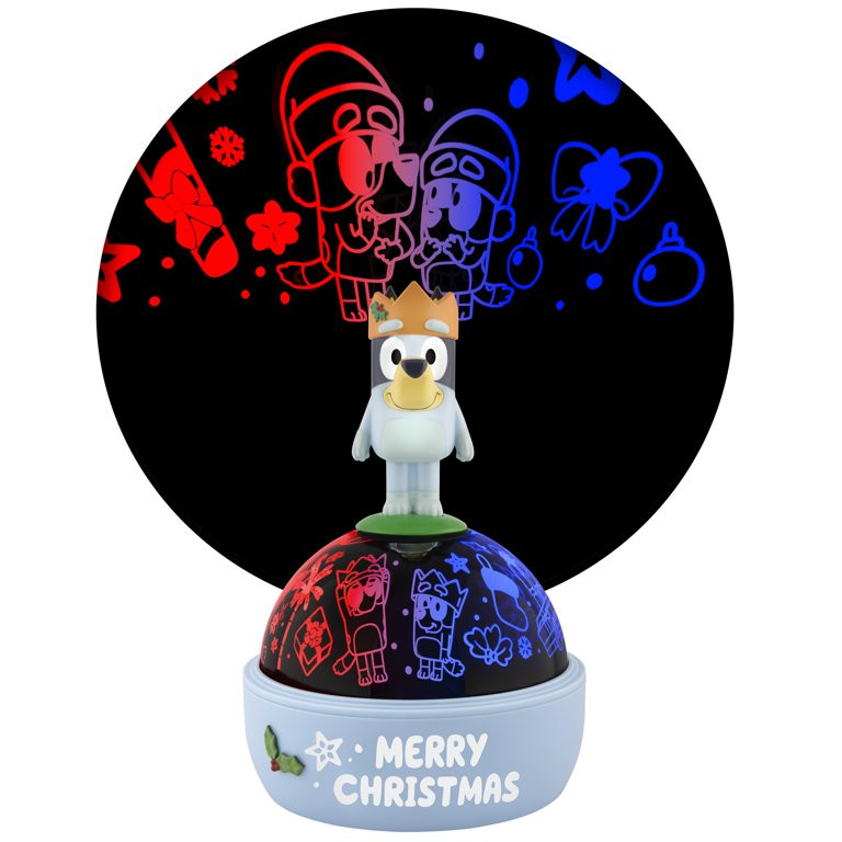 Christmas Blue Lightshow Projector Light Shadow Lights Bluey w/ Topper 6.299 in x 6.29 in x 9.48 ... | Walmart (US)