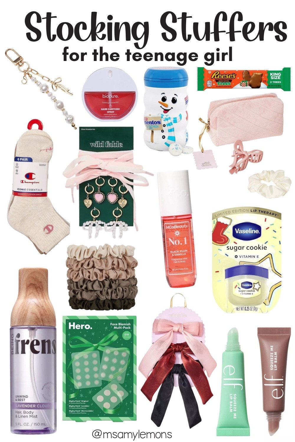 Rounding up some of Joelle's favorite things for teenage girl stocking stuffer ideas! Best part? It's all from Target & it's all affordable!!

#LTKFindsUnder50 #LTKHoliday #LTKGiftGuide