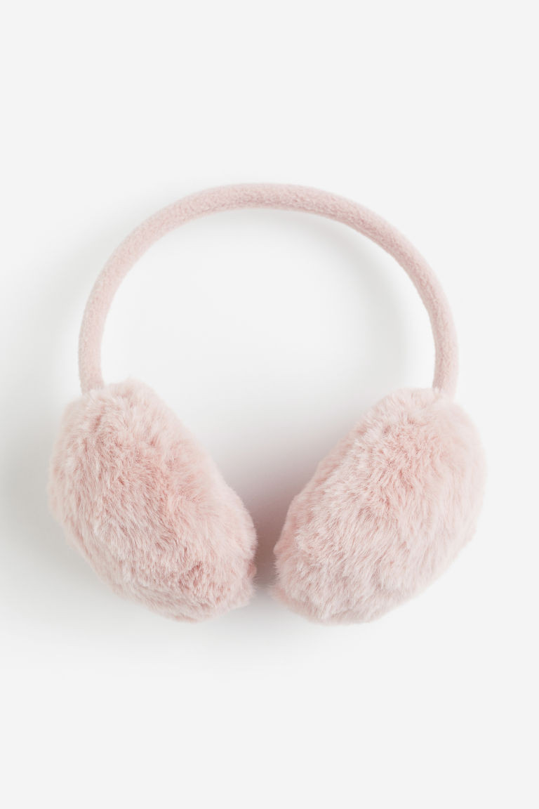 H & M - Fluffy Earmuffs - Pink | H&M (US + CA)