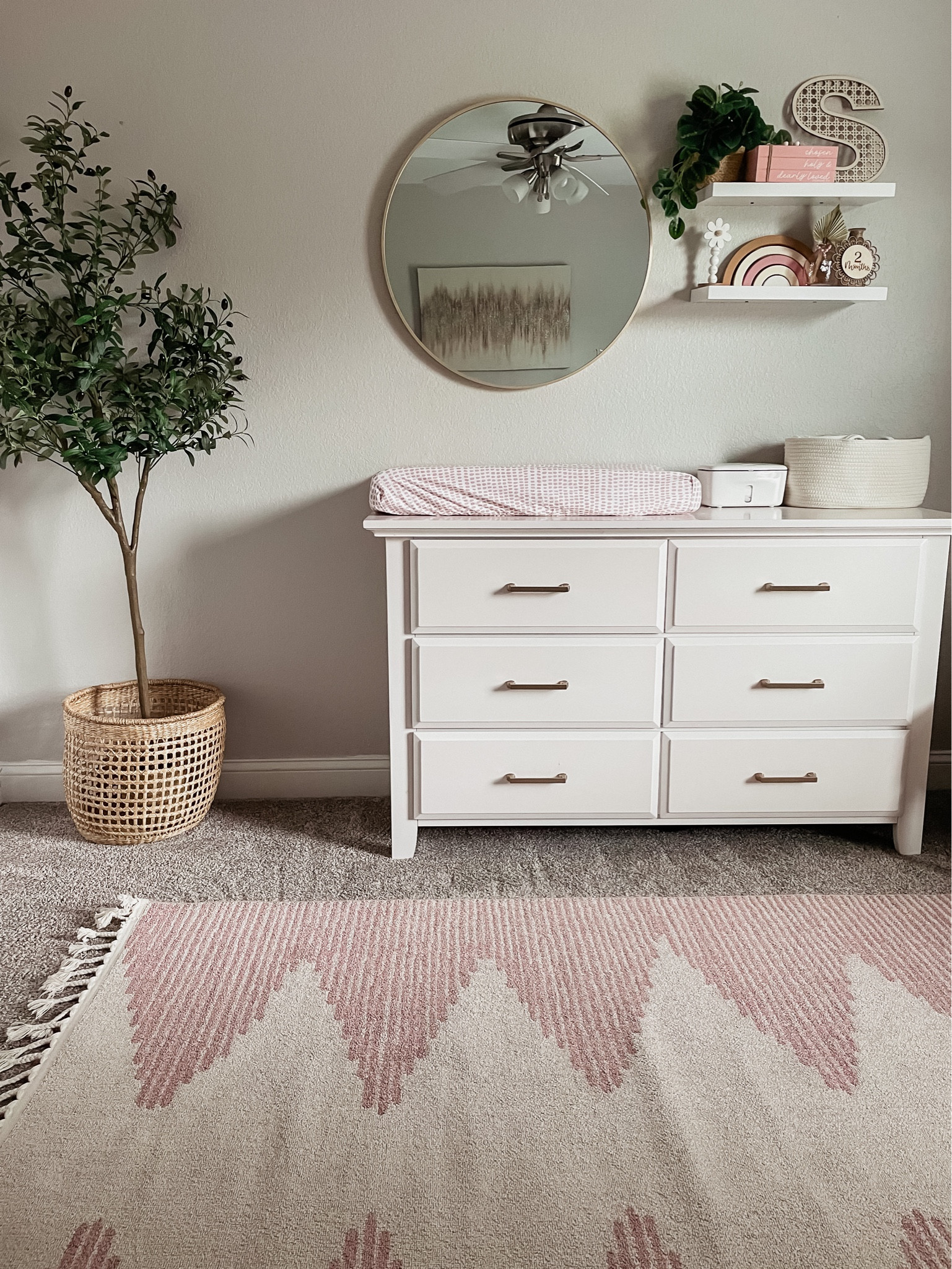 Baby girl nursery 

#LTKbaby #LTKhome #LTKbump