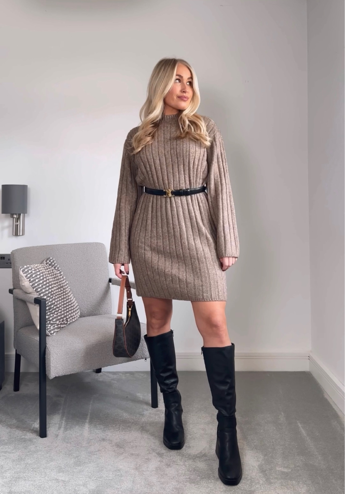 Knitwear dresses 🤎

perfect for a casual look with flat boots or heeled for a more elevated look! This is also a great dress to wear in the office with tights. 

Autumn, fashion, knitwear, outfit ideas, knee high boots, style #hm #knitwear #dresses 

#LTKstyletip