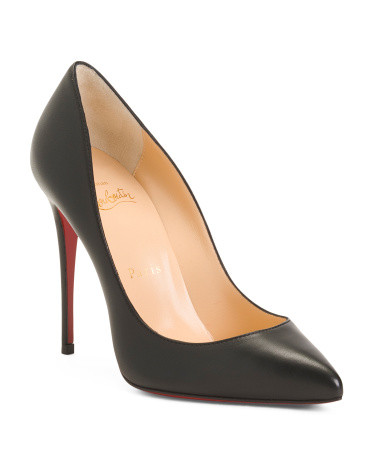 Made In Italy Leather Pointy Toe Pumps | TJ Maxx