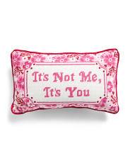 9x15 Its Not Me Its You Needlepoint Pillow | Gifts For Her | Marshalls | Marshalls