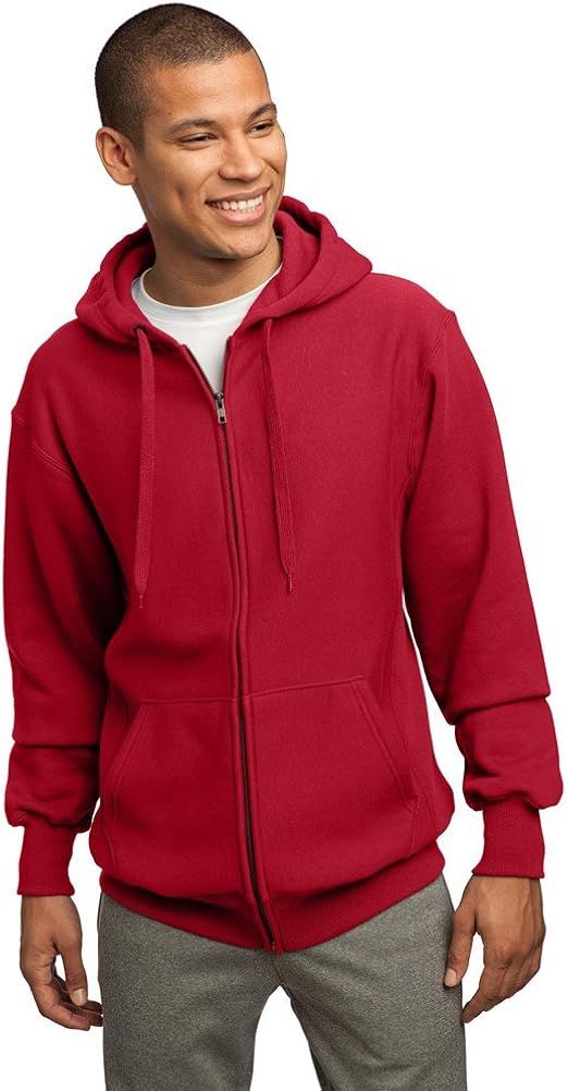 Sport Tek Men's Super Heavyweight Full Zip Hooded | Amazon (US)