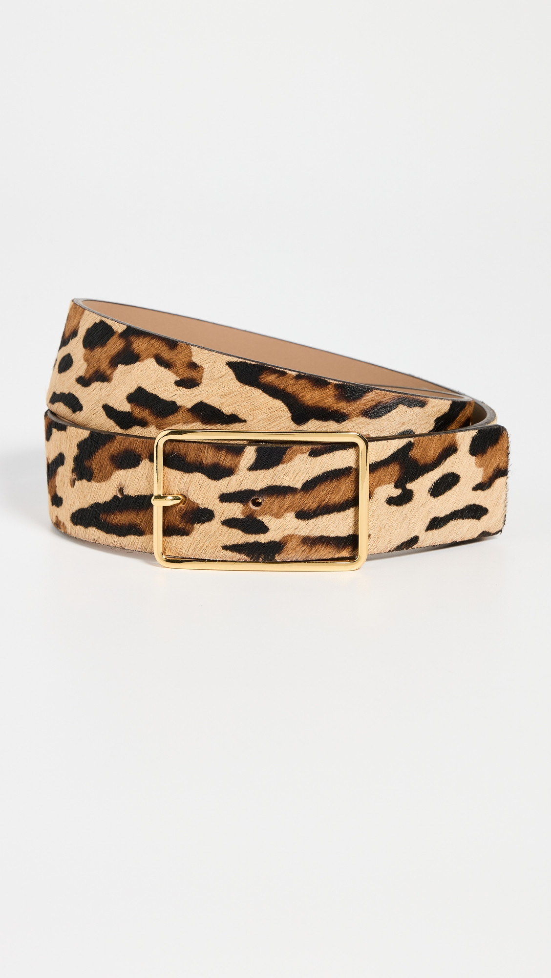 B-Low The Belt Milla Calf Hair Belt Leopard Gold S | Shopbop