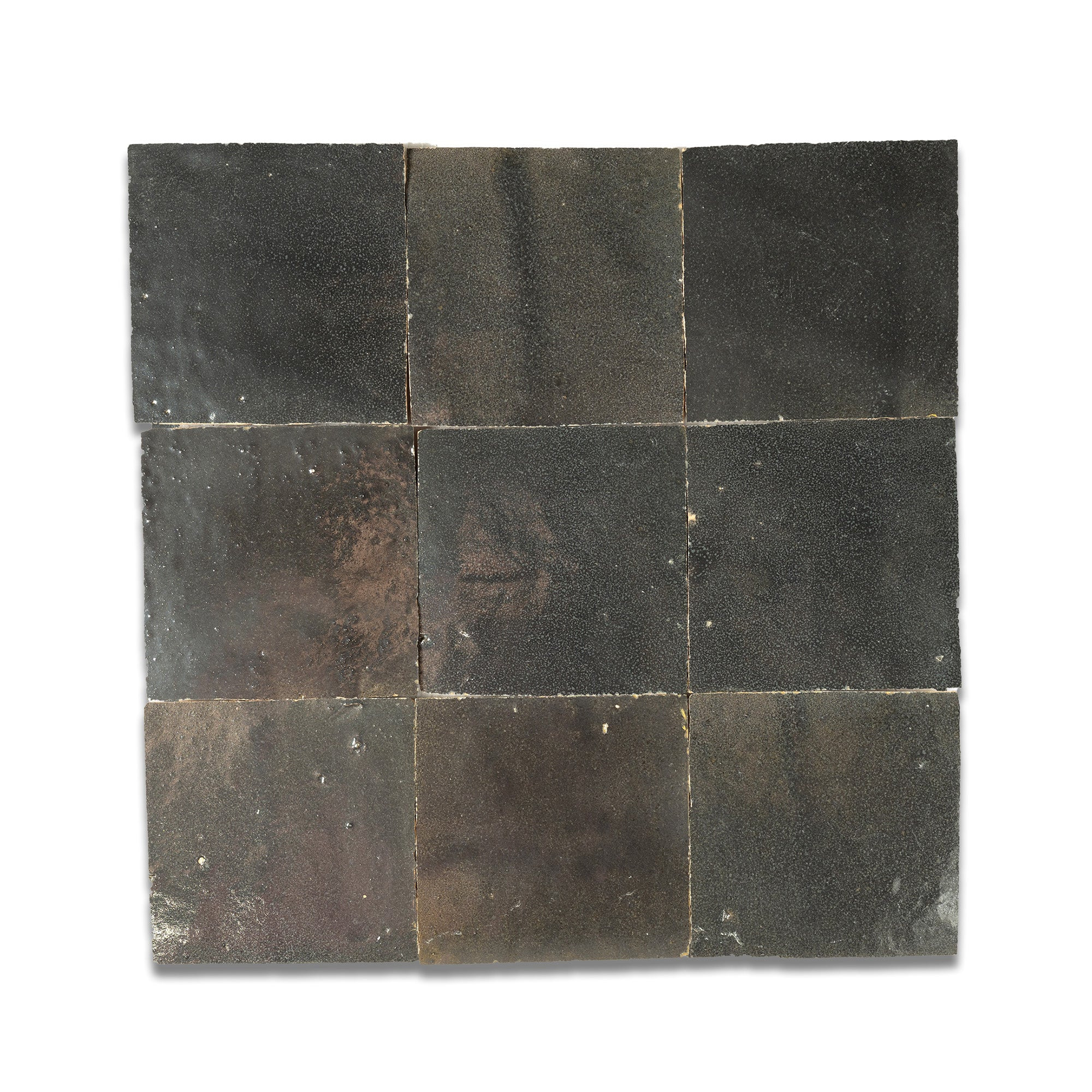 Bedouin Gray Zellige Tile 4x4 Square - Elegant Moroccan Tile | Lili Tile (US)