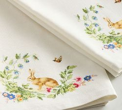 Botanical Bunny Guest Towel - Set of 2 | Pottery Barn (US)