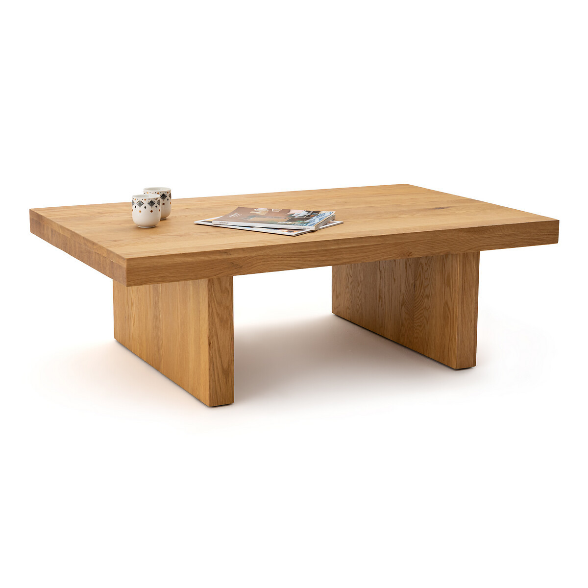 Vova Solid Oak Coffee Table | La Redoute (UK)