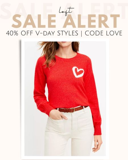 40% off Loft Valentine’s Day styles

CODE: LOVE 

#LTKSeasonal #LTKsalealert #LTKstyletip