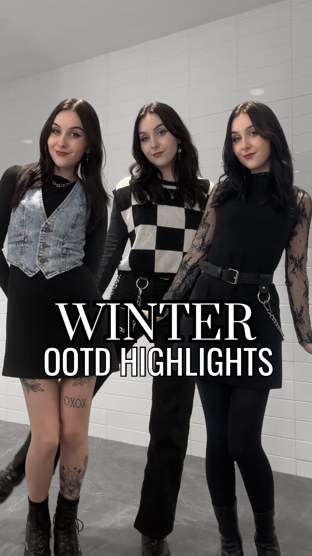 winter corporate goth fits

one of my belts is Mary Wyatt, first boots are killstar, and the dark grey plaid pants are H&M but I can’t find the link to save my life lol 

#corporategoth #officegoth #officefashion #softalt #ootd 

#LTKootd #LTKPetite