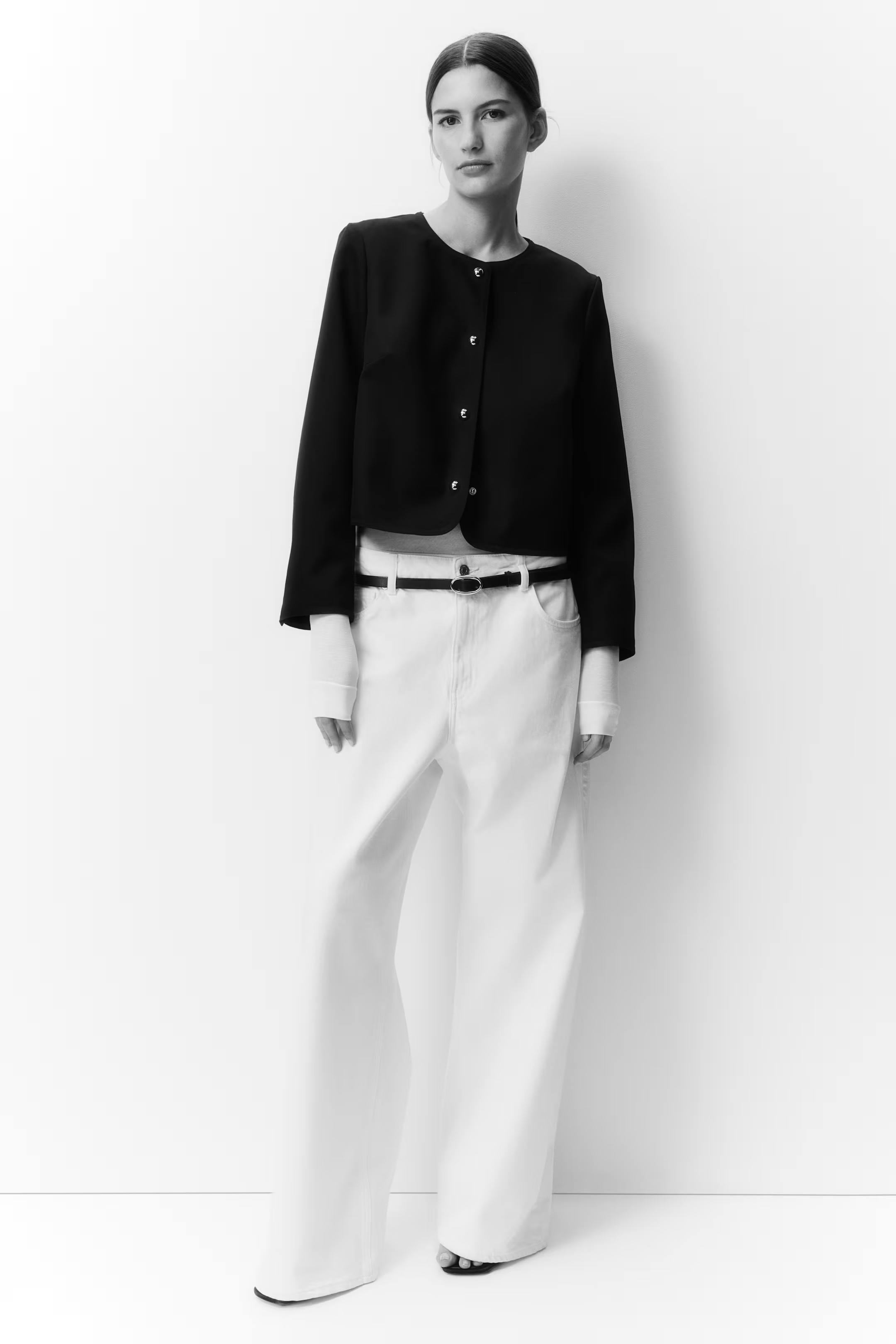 Short Jacket - Black - Ladies | H&M US | H&M (US + CA)