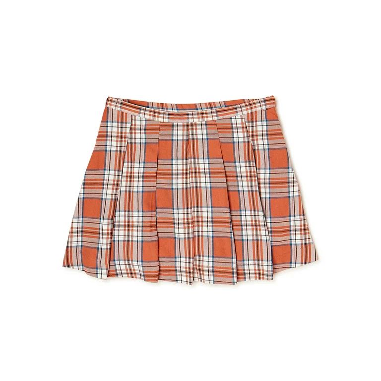 Wonder Nation Girls Pleated Skirt, Sizes 4-18 & Plus - Walmart.com | Walmart (US)