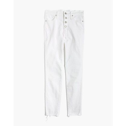 10" High-Rise Skinny Crop Jeans: Button-Front Edition | Madewell
