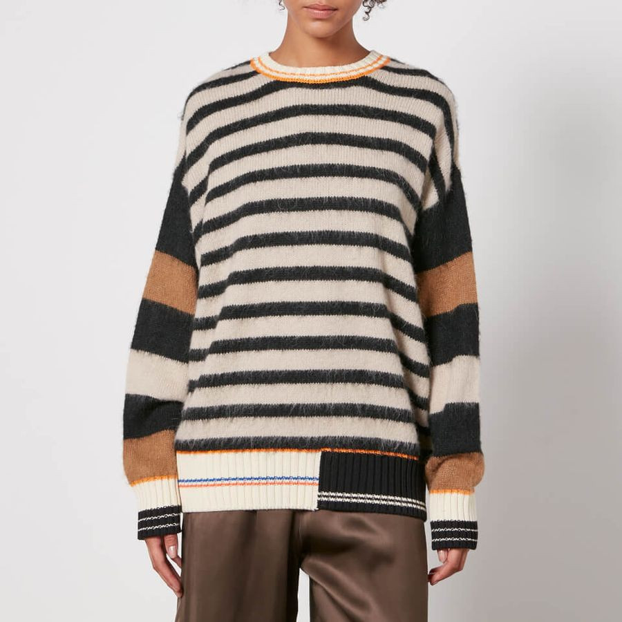 Stine Goya Shea Intarsia-Knit Jumper | Coggles (Global)