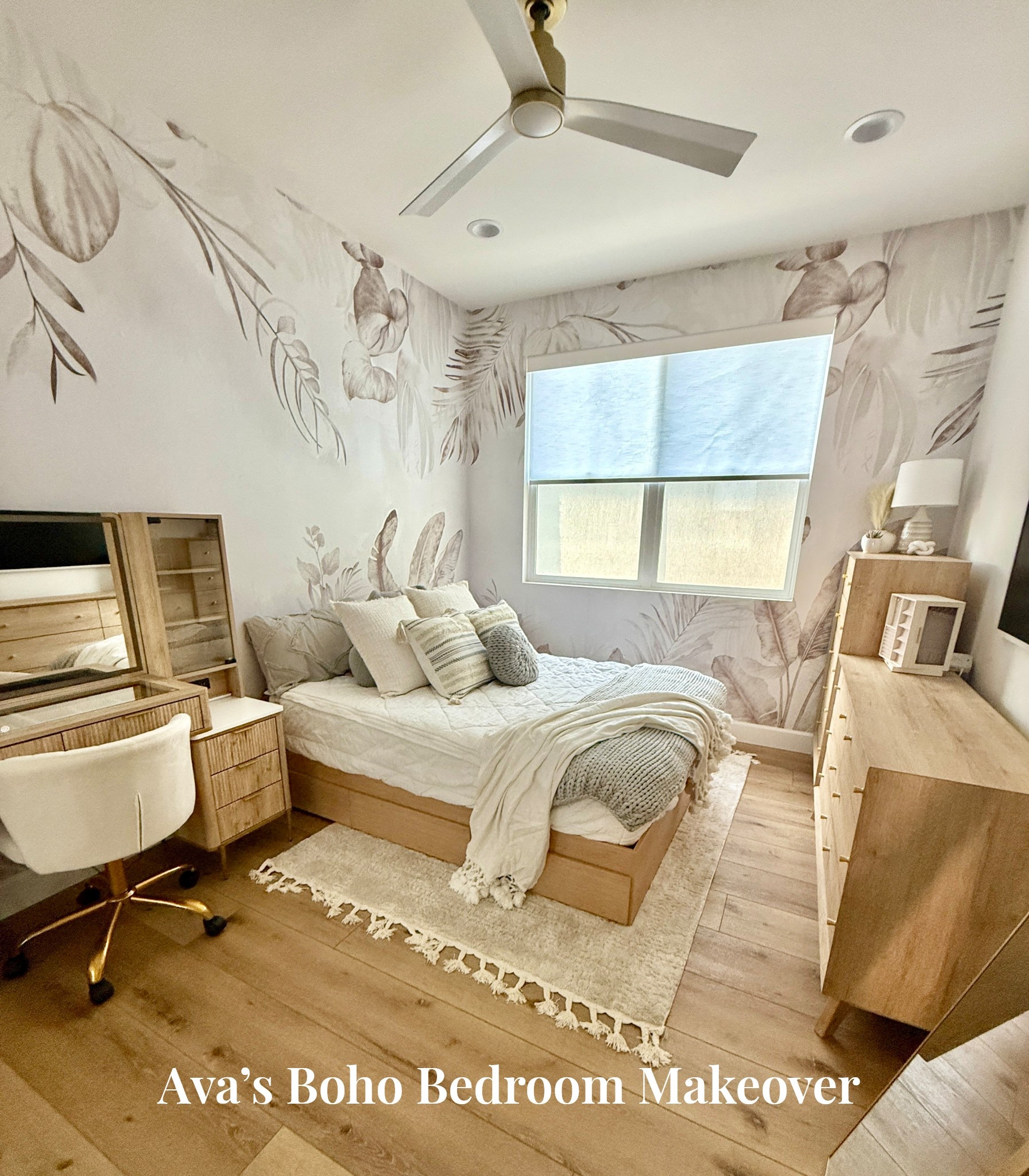 🪴 AVA’S BOHO BEDROOM MAKEOVER CAPTION:

Ava’s room got a full-on boho glow-up ✨
Think soft textures, warm tones, rattan details, and just the right amount of cozy ✌🏼 It’s chill, earthy, and effortlessly cool—just like her.

And believe it or not, almost everything is from Walmart 🙌 Affordable and aesthetic? Yes please.

Shop the full room below 🛒⬇️

#BohoBedroom #WalmartHome #RoomMakeover #TeenRoomGoals #BohoVibes #WalmartFinds #LTKxWalmart #LTKFinds #BohoDecor #GirlsRoomInspo #AestheticBedroom

#LTKHome #LTKKids