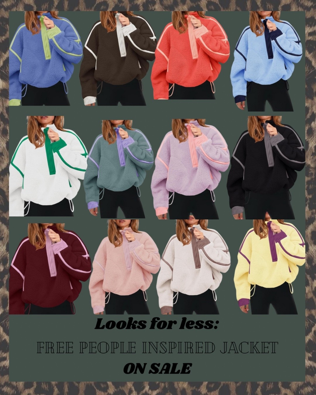 Sooooo many fun colors! I have the pink and can testify that it is identical to the FP movement one!!! 

#LTKSeasonal #LTKFindsUnder50 #LTKHalloween