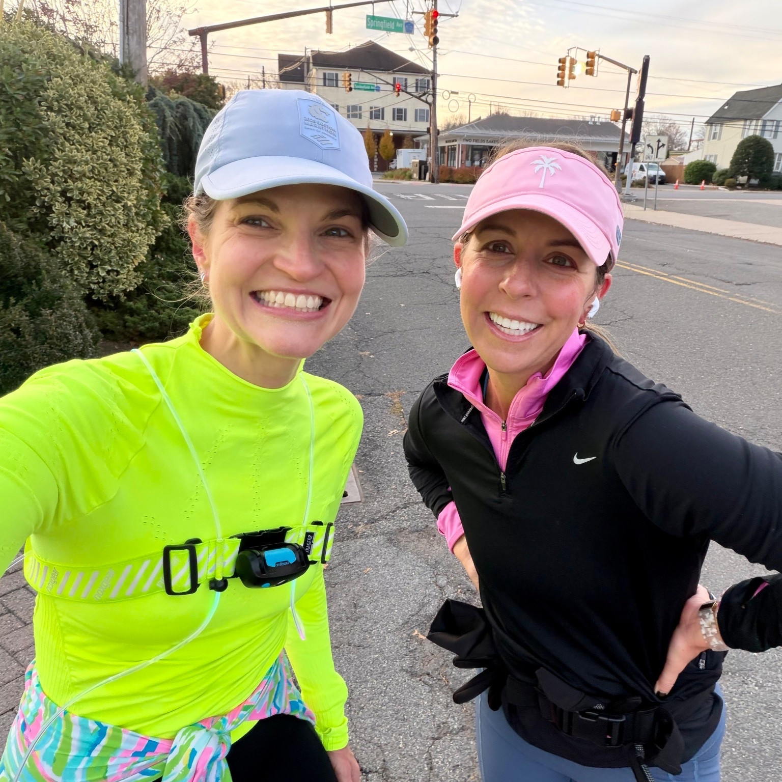 Long run but make it cold weather friendly and very visible, please. Busting out all the neons and layers as the temps start to cool off. 

#runninggear #motherrunner #6amruncrew #riseandrun #pelotonrunners

#LTKOver40 #LTKmorningroutine #LTKActive