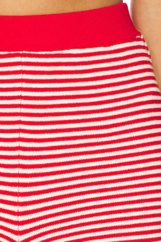 Parker Knit Short in Red & Off White | Revolve Clothing (Global)