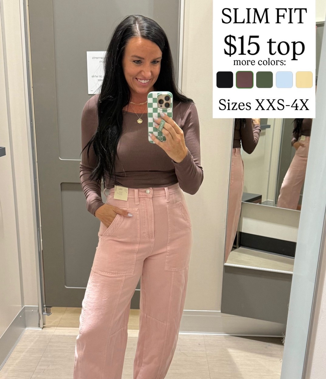 Love this basic from Target— easy to pair with jeans or pants for work or weekend! Cute and fitted. I suggest sizing up— I sized up one size to a M.

#LTKStyleTip #LTKWorkwear #LTKFindsUnder50