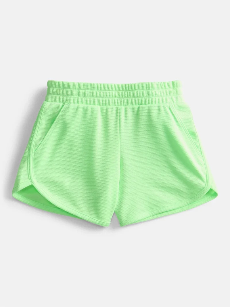 Athletic Works Girls Active Core Shorts, Sizes 4-18 Plus | Walmart (US)