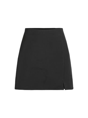 Cider Mini Skirt High Waist Zip Up Split Bodycon Fitted Party A Line Skirt | Amazon (US)