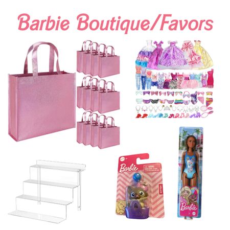 Hi Barbie! I’m sharing all the details from my daughter’s 7th birthday party, and here I’m including her party favors and items from the boutique they were able to “shop”! I used a cricut to add each girl’s initial in the Barbie font!

#LTKGiftGuide #LTKkids #LTKparties
