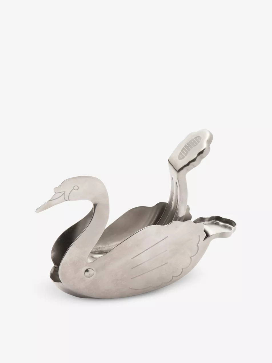 Engraved lemon stainless-steel squeezer | Selfridges