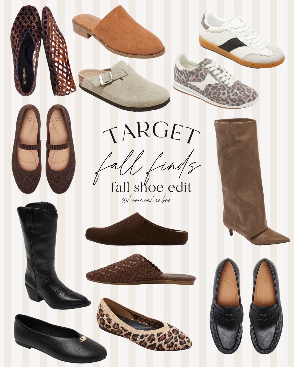 My favorite Target shoes for fall! I always love the Target options because they’re on trend and almost always comfortable, but they don’t cost a ton!