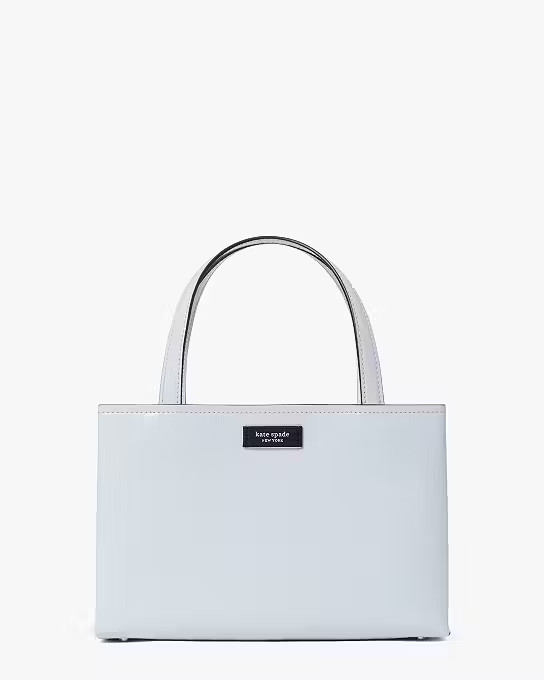 Sam Icon Leather Small Tote | Kate Spade (US)