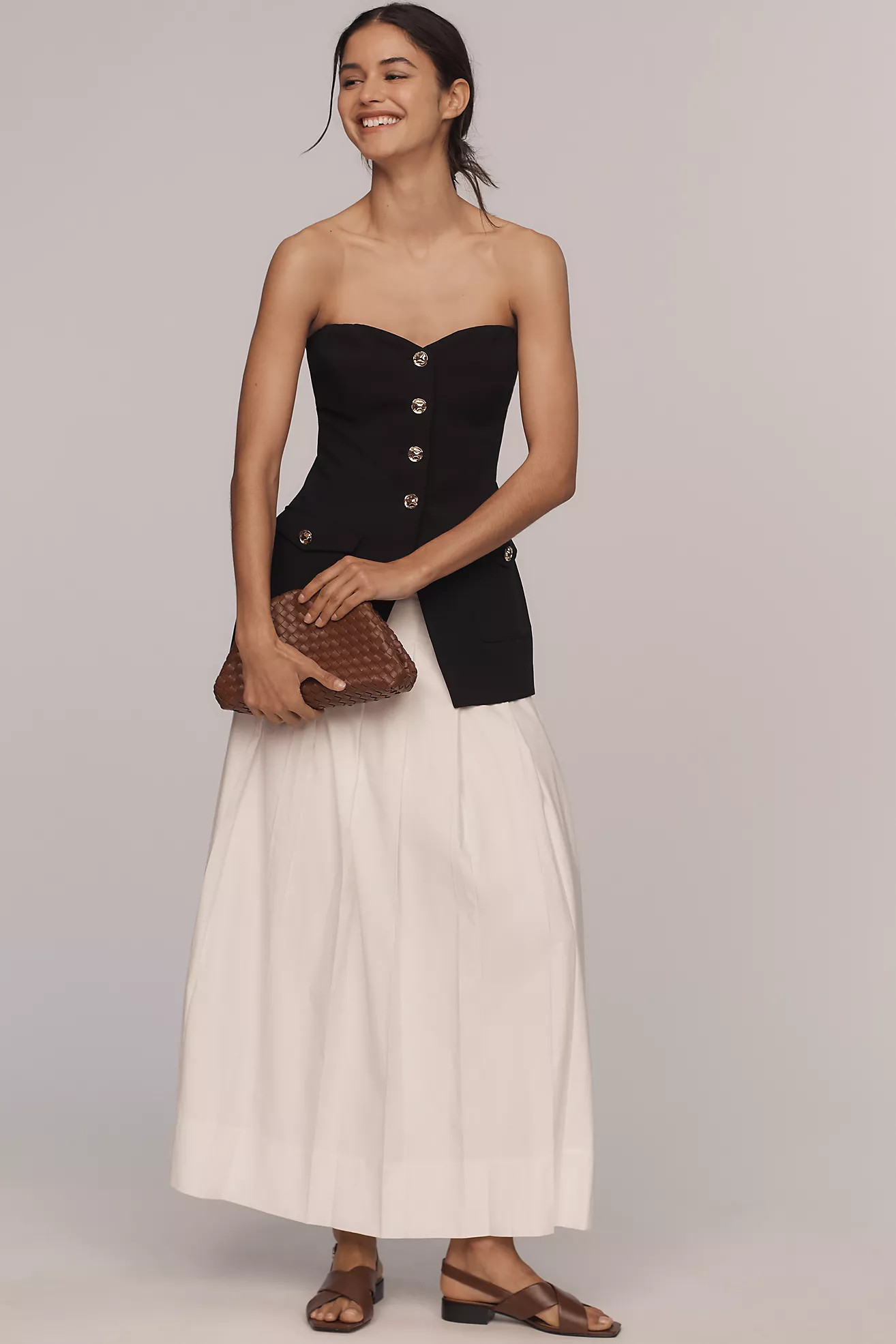 Reformation Zinnia Low-Waist Maxi Skirt | Anthropologie (US)