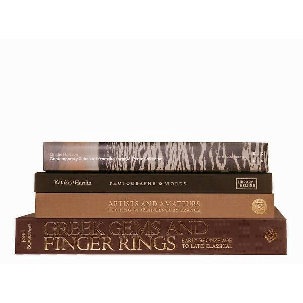Books Tan Decorative Accessories: Driftwood ColorStak - Bed Bath & Beyond - 39534306 | Bed Bath & Beyond