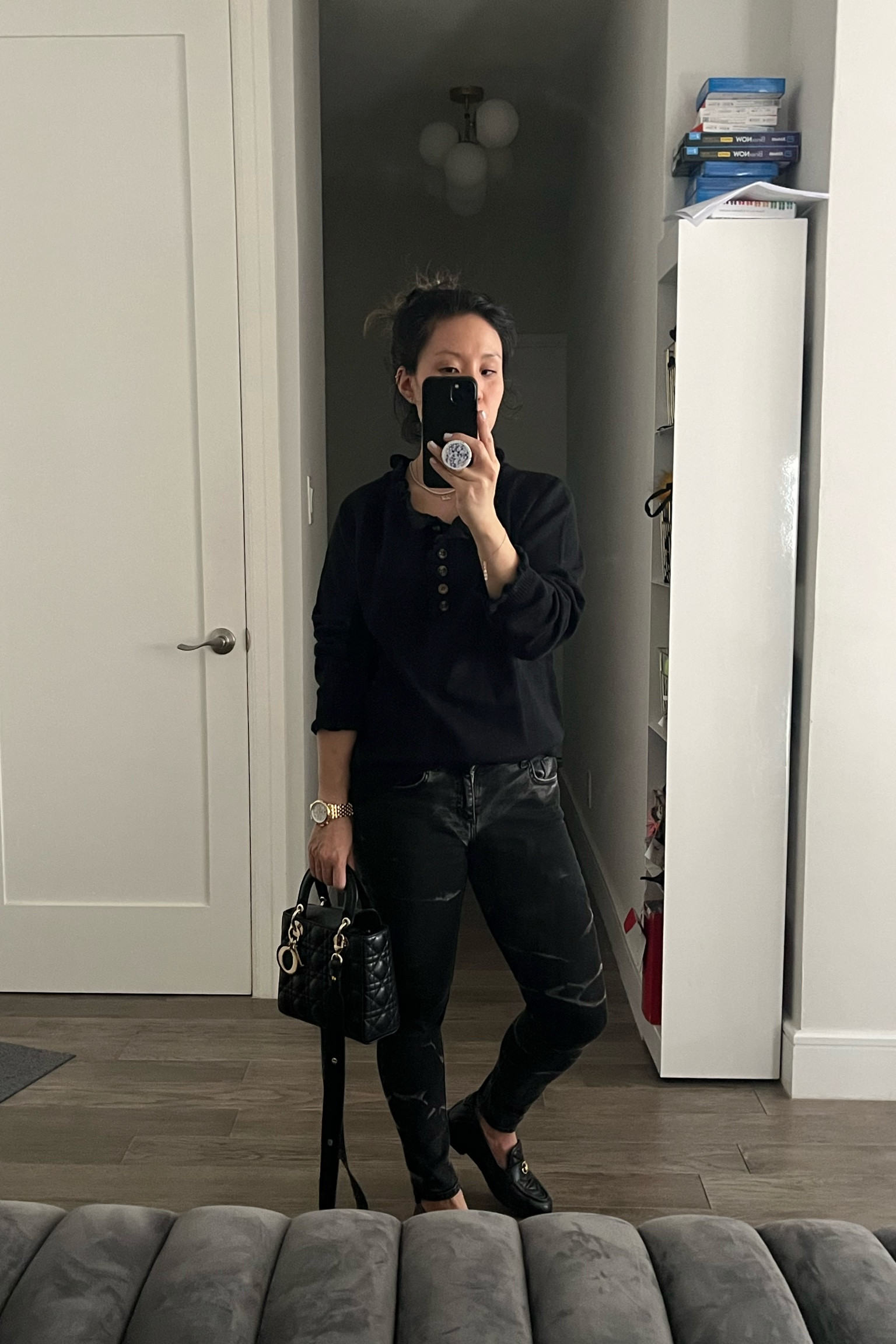 Keeping it casual for school pick-up. Love the ruffle details on the sleeve and neck. Amazon sweater. Amazon find. Amazon fashion find.

#LTKFind #LTKunder50 #LTKtravel