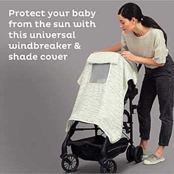 SIMPLY GOOD Baby Stroller Cover for Sun Shade – Car Seat Sun Shade for Baby – Stroller Sun Co... | Amazon (US)
