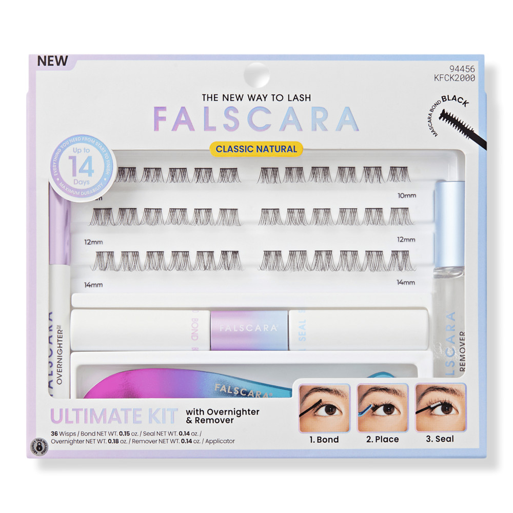 Kiss Falscara Special Edition Starter Kit, Lash Clusters, Lengthening Wisps | Ulta