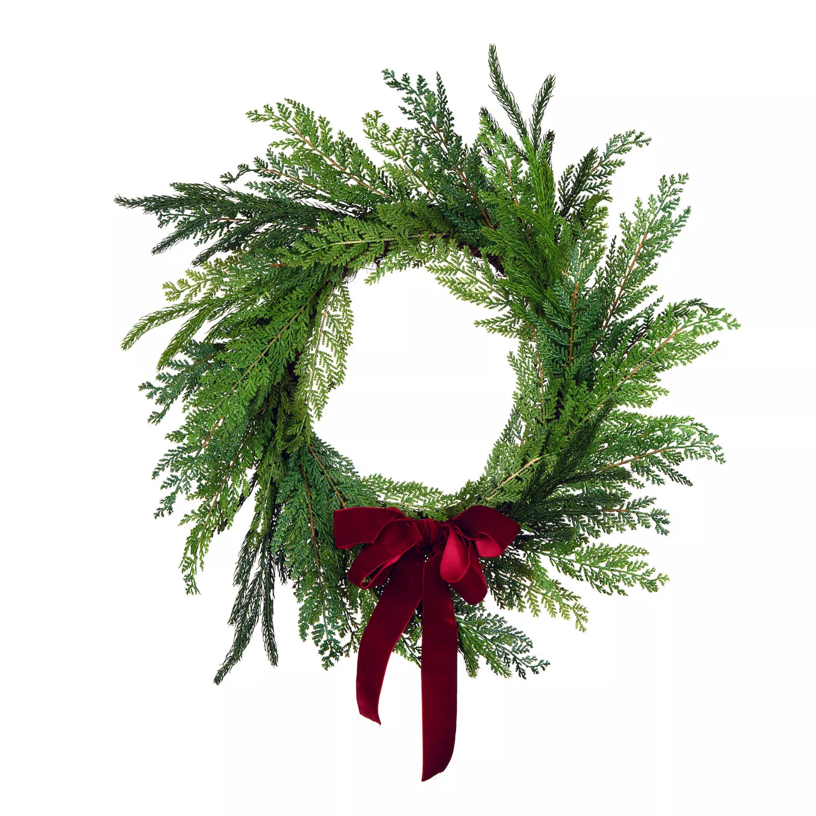 National Tree Company 24-in. Cottage Artificial Christmas Wreath, Green | Kohl's