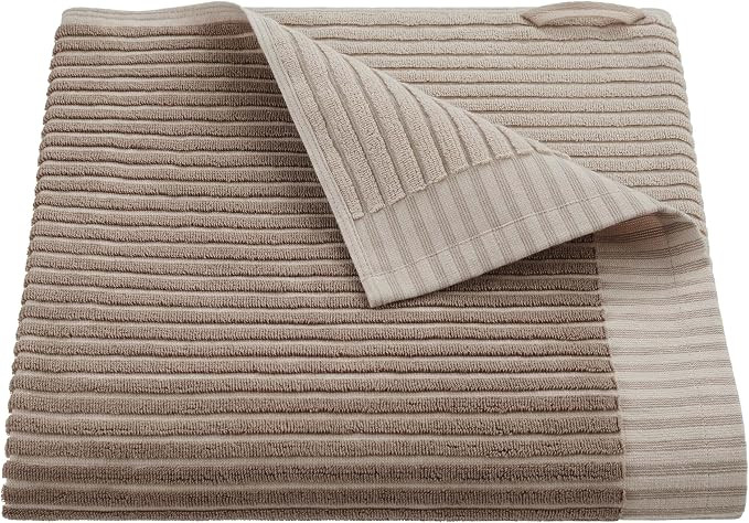 Martex Restore Sculpted Stripe Bath Towel – Soft, Absorbent, Moisture-Wicking and Quick to Dry ... | Amazon (US)