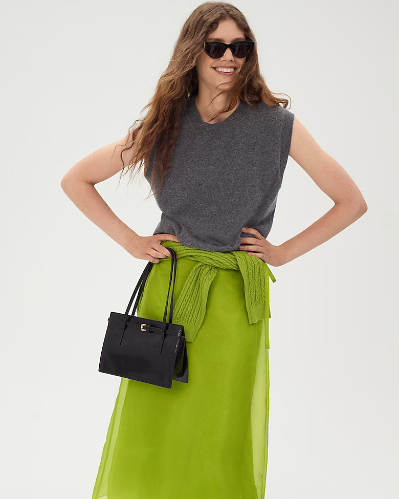 Cashmere relaxed sweater shell | J. Crew US