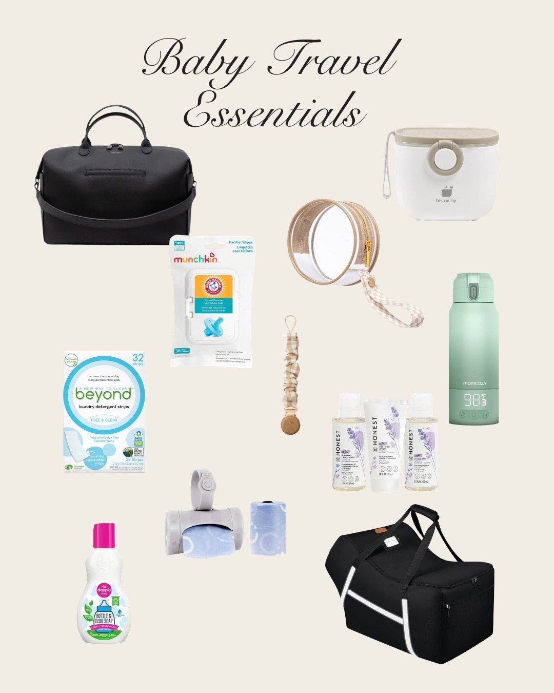 Baby Travel Essentials! ✈️🍼