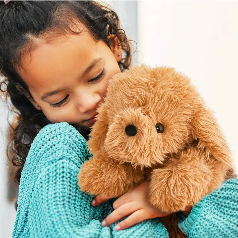 Hugs and Cuddles™ Calmings 18" Weighted 2.5 lbs. Plush Sheepadoodle, Soft Sensory Companion, Ag... | Walmart (US)