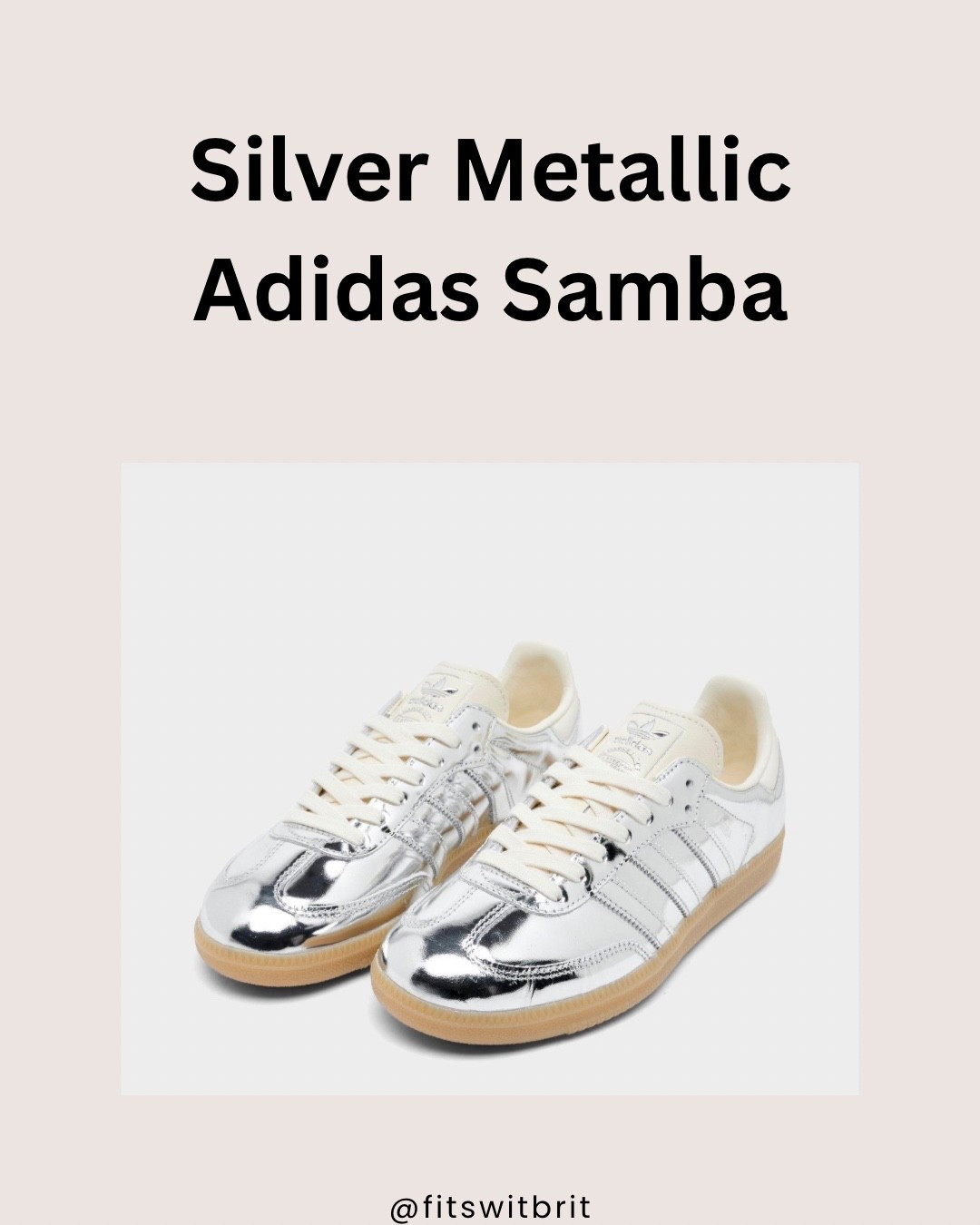 Silver Metallic Adidas Samba

#LTKMothersDay