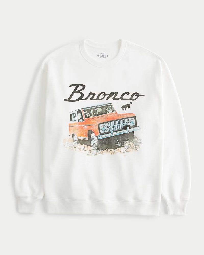Oversized Ford Bronco Graphic Sweatshirt | Hollister (US)