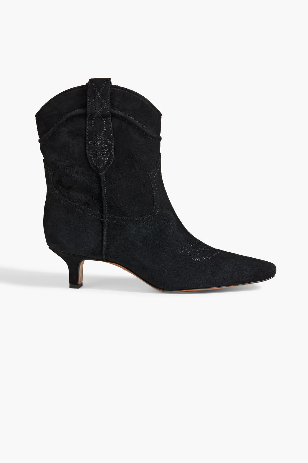 SAM EDELMAN Taryn suede western boots | Sale up to 70% off | THE OUTNET | The Outnet (US and CA)