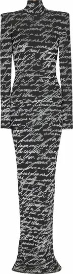 Long "Love Letter" Jacquard Knit Dress | Nordstrom