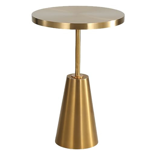 ZDMZR Side Tables Living Room, Round Side Table Small End Table, Round Coffee Table for Small Spa... | Amazon (US)