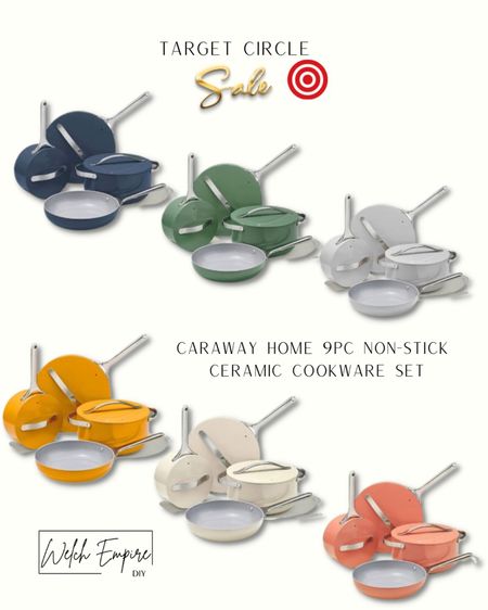 Upgrade your culinary game with the ultimate kitchen essential! Discover the 9-piece non-stick Caraway ceramic cookware set, now on sale for the Target Circle event. Experience effortless cooking, easy cleanup, and healthy meals. Don’t miss out on this kitchen revolution available in 6 different colors! 🍳🔥 #TargetCircleSale #CookwareEssentials

#LTKsalealert #LTKstyletip #LTKhome