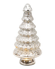 14in Antique Led Glitter Tree | TJ Maxx