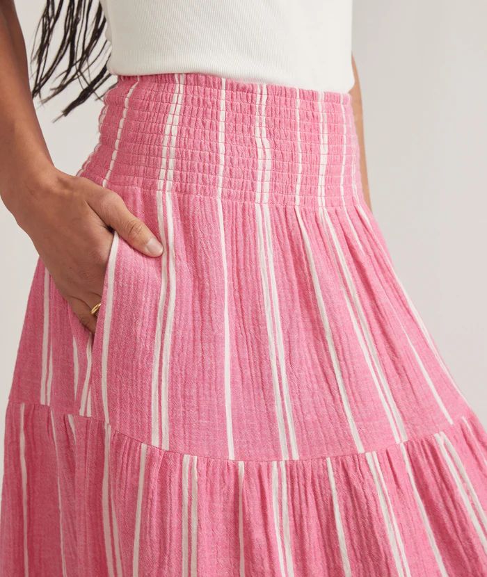 Corinne Double Cloth Maxi Skirt | Marine Layer