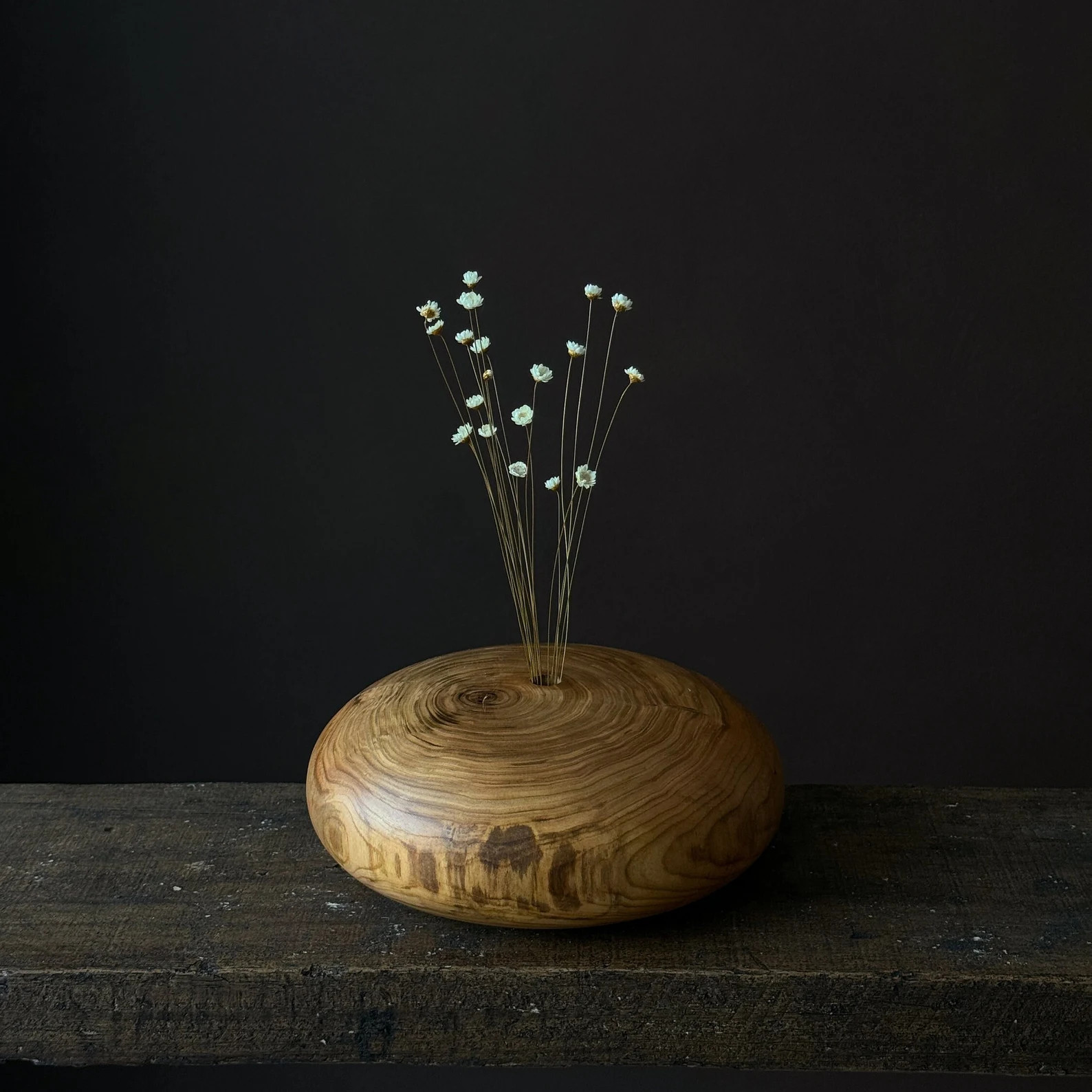 BIG UNIQUE Wood Vase, Minimalistic Wood Decorative Vase, Shelf Accent, Wabi Sabi, Japandi Style -... | Etsy (US)
